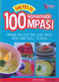Image of 100 homemade mpasi
