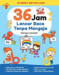 Image of 36 jam Lancar Baca Tanpa Mengeja